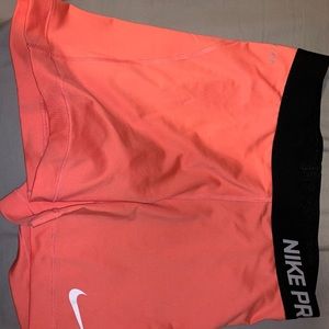 Peach Nike Pros